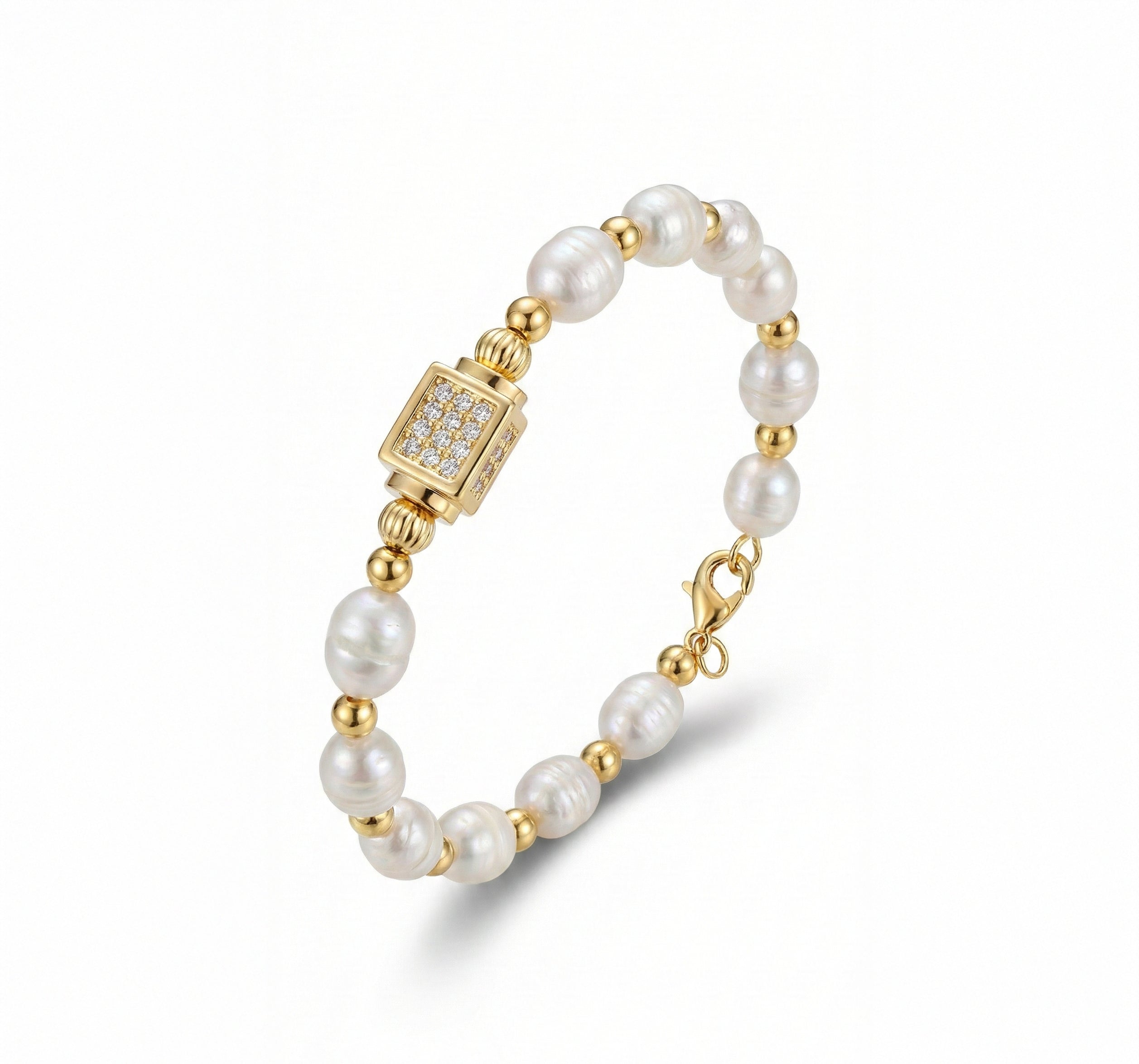 Genuine Pearl Bracelet Set