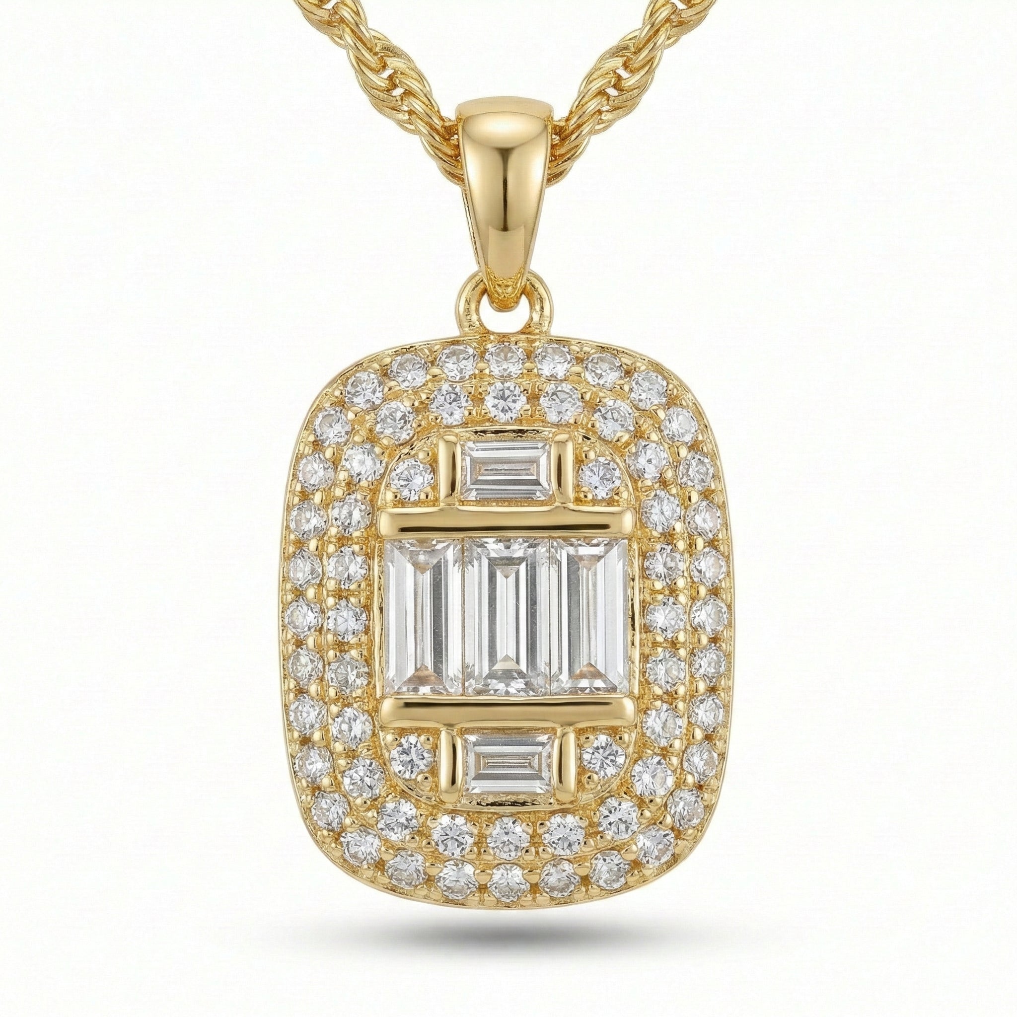 Aventurine Stone Layered Necklace Set