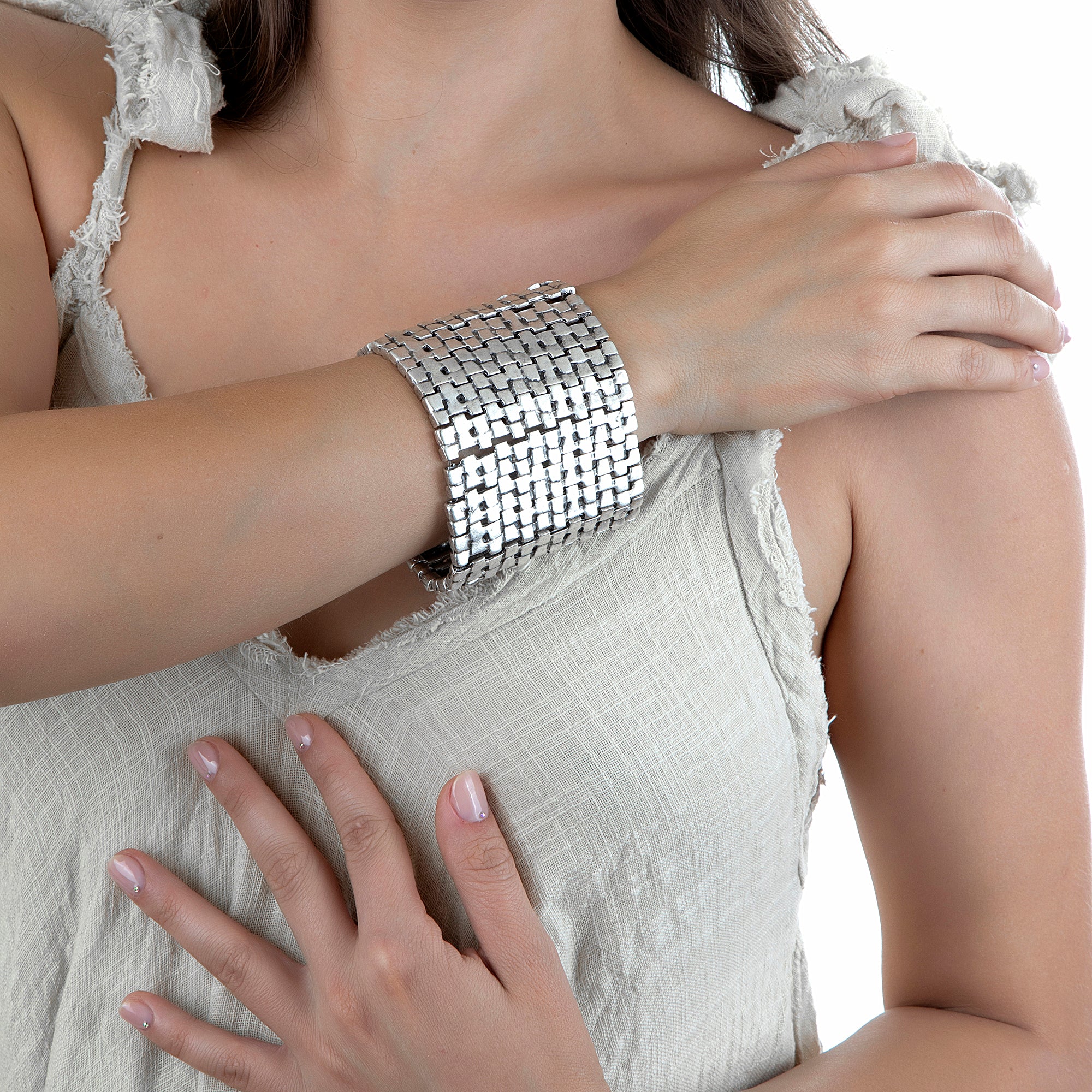 Mirror Tile Bracelet