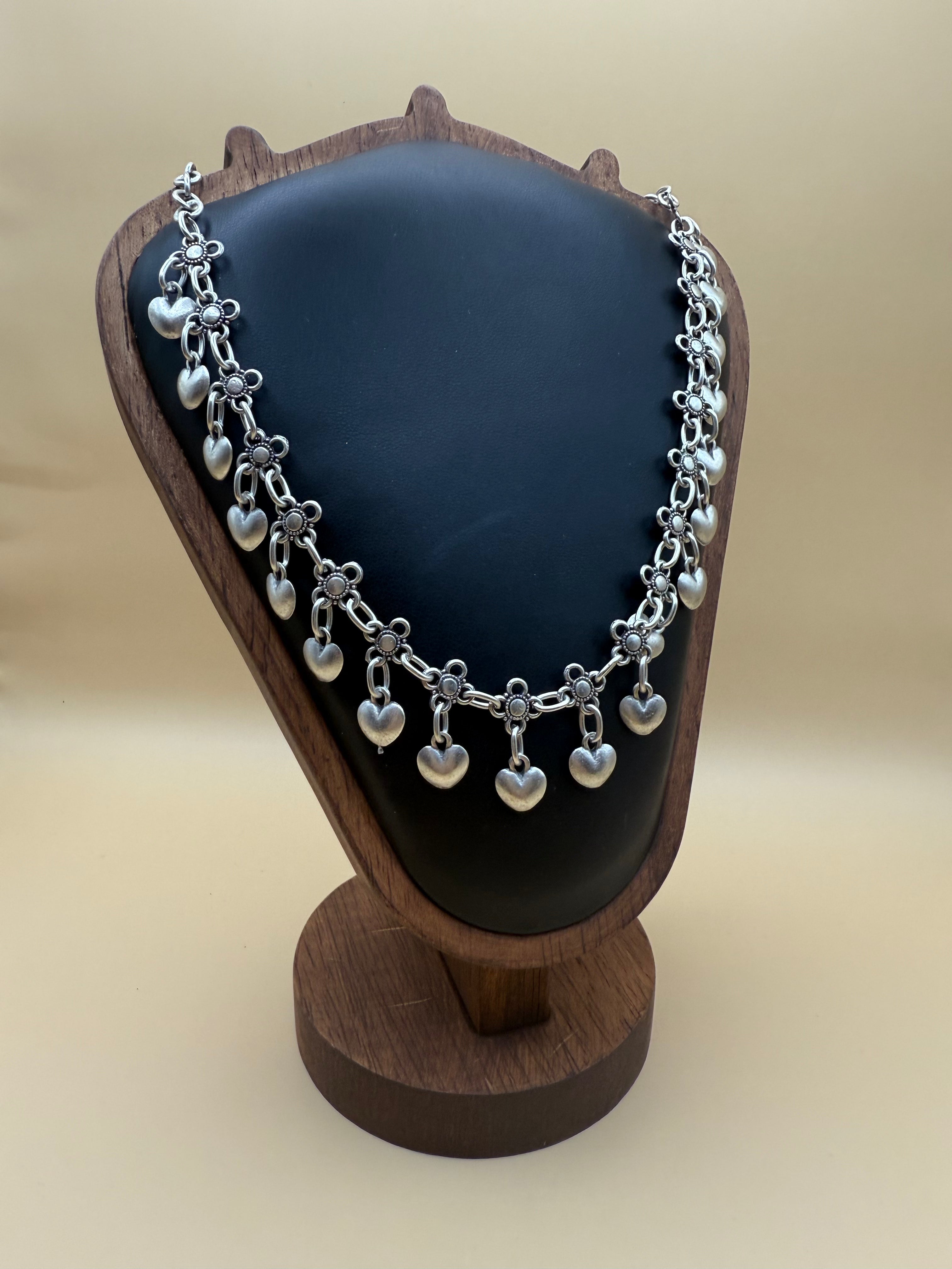 Tiny Hearts Necklace