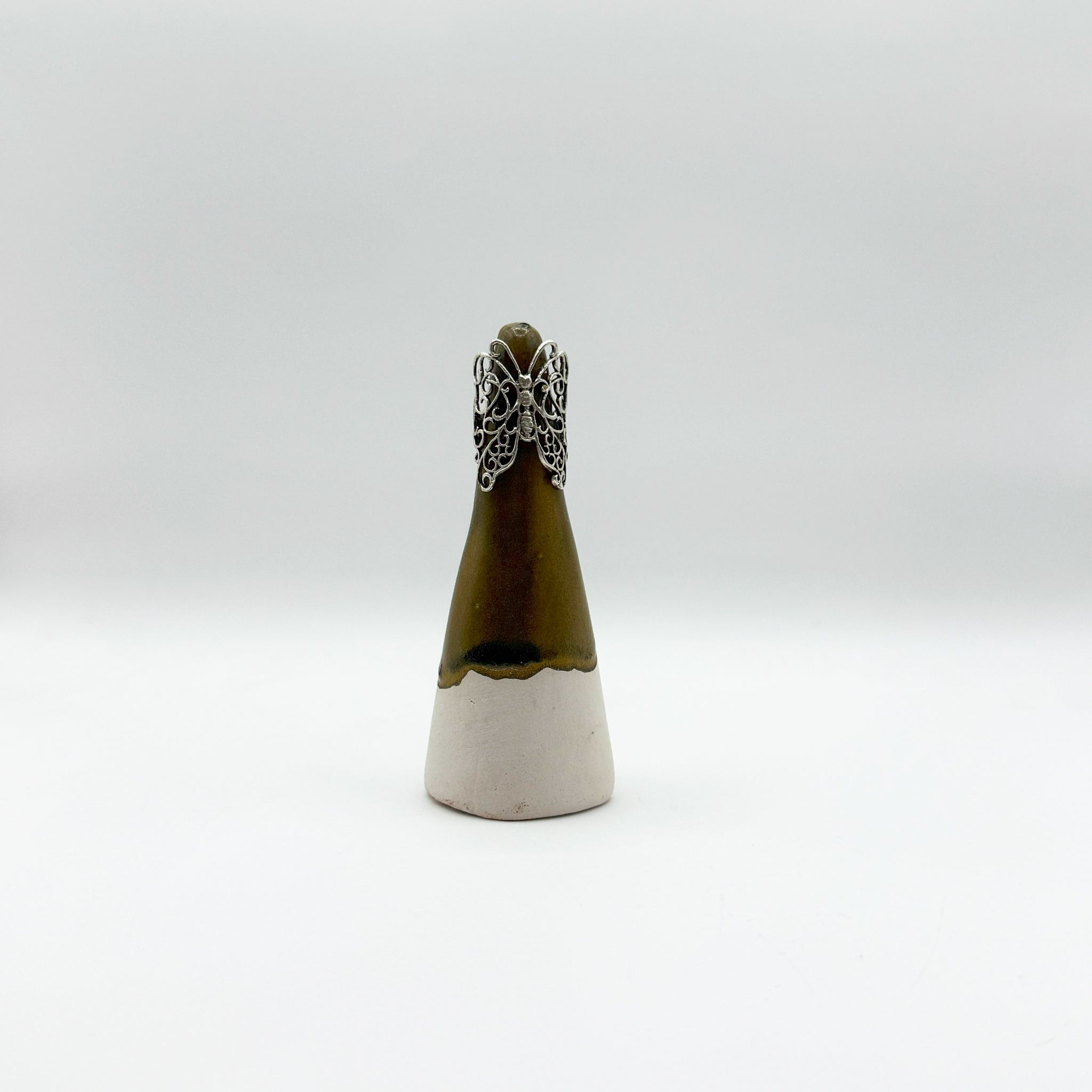 Textured Butterfly Ring
