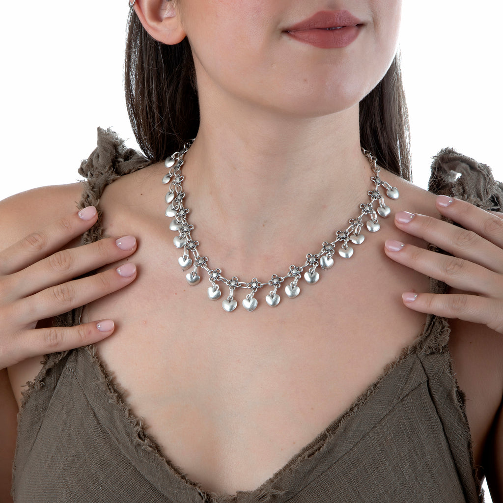 Tiny Hearts Necklace