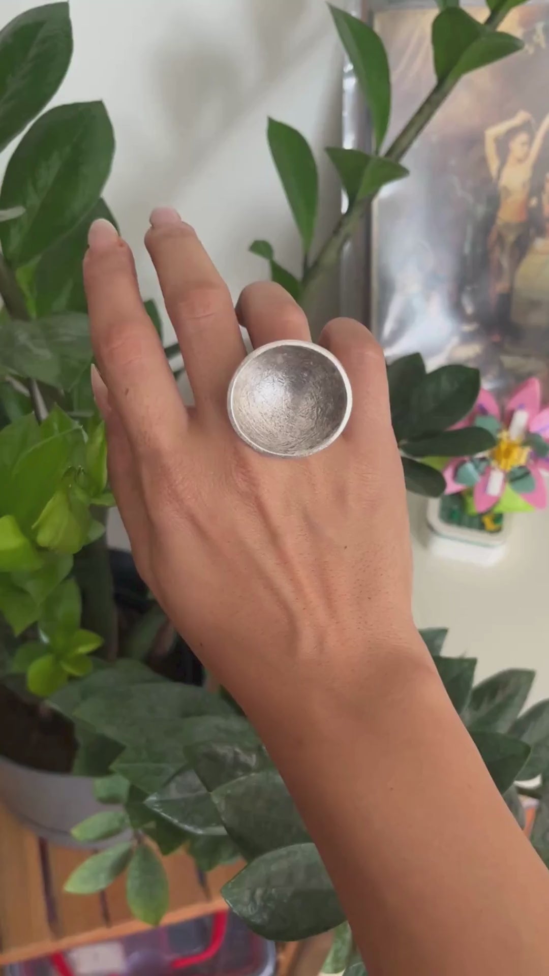 Lunar Shell Ring